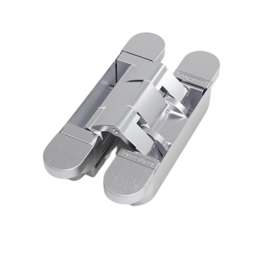 ARGENTA - Invisible Concealed NEO 3D Adjustable Hinge - L7  - Stainless Steel Effect